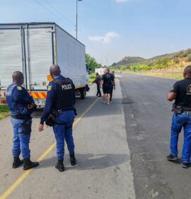 Hijacked truck recovered on Klipriver Road in Glenvista