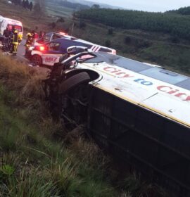 21 Injured After Bus Overturns Near Richmond