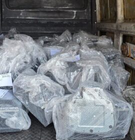 Clampdown of an illegal gambling operation in Brakpan, Ekurhuleni District