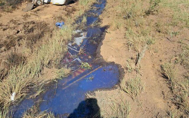 A diesel tanker has overturned in the Elands Valley