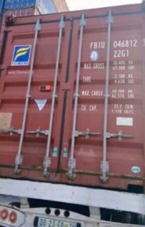 Theft Of Trailer And Container: Rossburgh – KZN