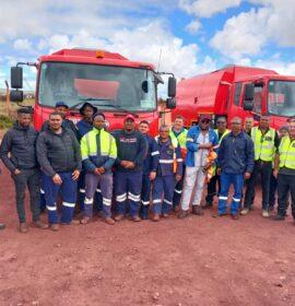 Saldanha Terminals has welcomed three new road-cleaning machines