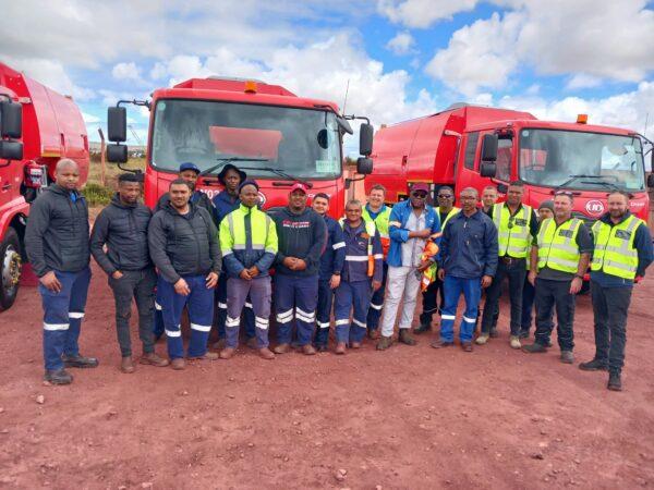 Saldanha Terminals has welcomed three new road-cleaning machines